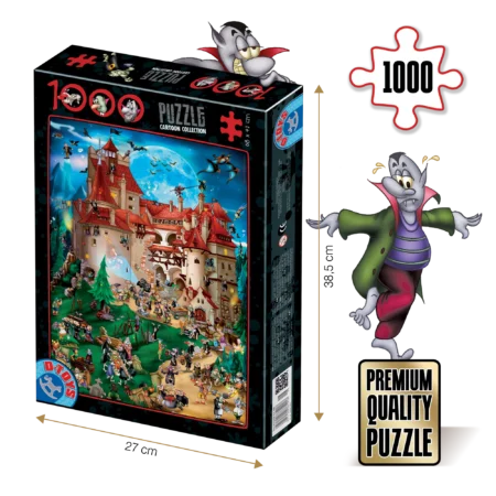 PUZZLE 1000 CARTOON COLLECTION - DRACULA