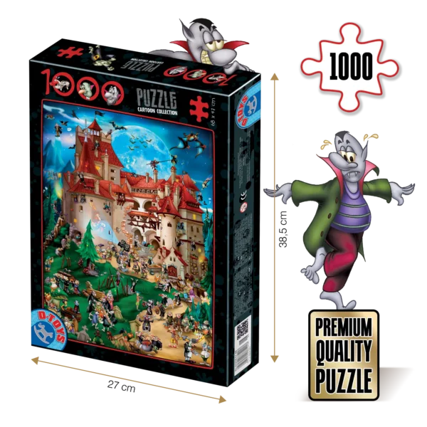 PUZZLE 1000 CARTOON COLLECTION - DRACULA