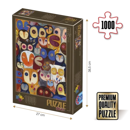 PUZZLE 1000 KURTI ANDREA - OWLS 02